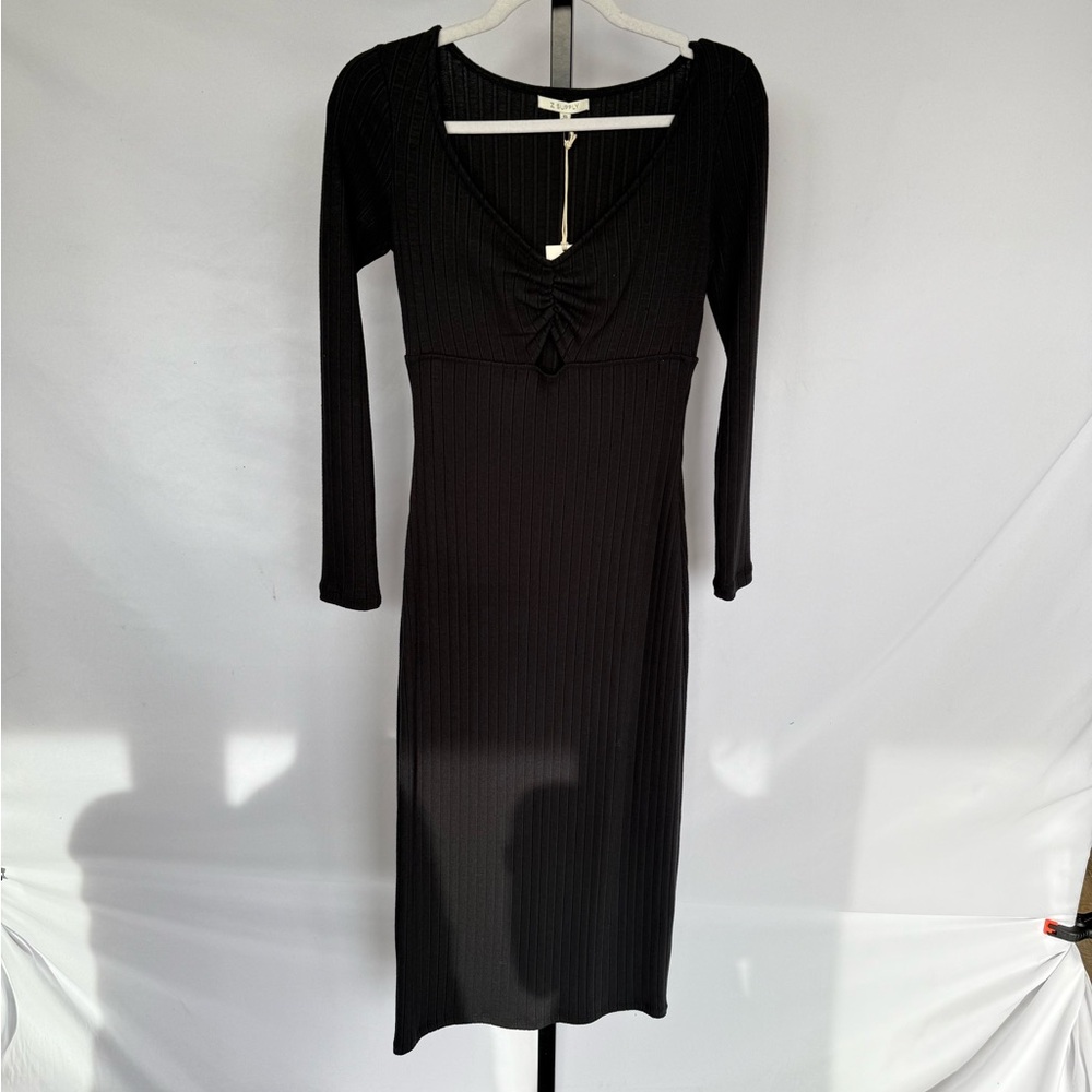 Black long sleeve dress z supply